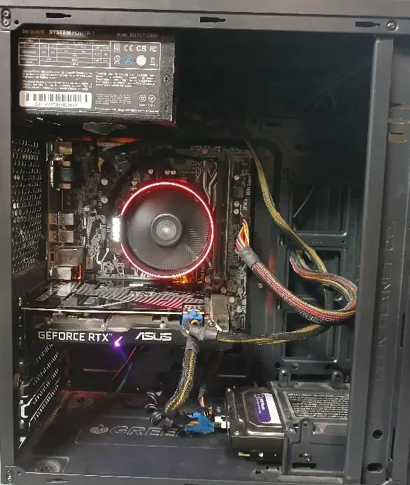 کیس گیمینگ Ryzen 7 با رم 16GB و RTX3060 8GB DDR6|رایانه رومیزی|تهران, فردوسی|دیوار