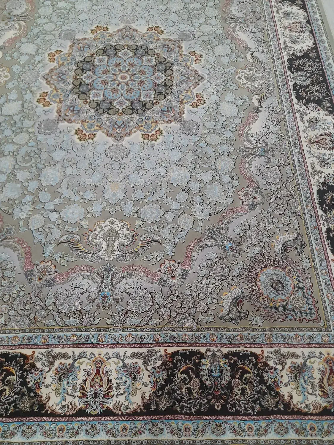 فرش۹متری۱۲۰۰شانه،۳تخته|فرش|ایوان, |دیوار