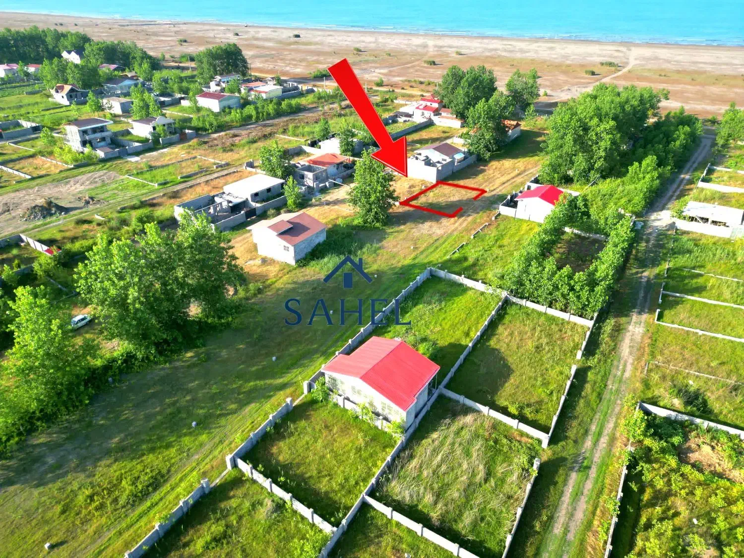 زمین پلاک چهارم ساحل قابل ساخت ۲۱۵متری|فروش زمین و ملک کلنگی|چاف و چمخاله, |دیوار