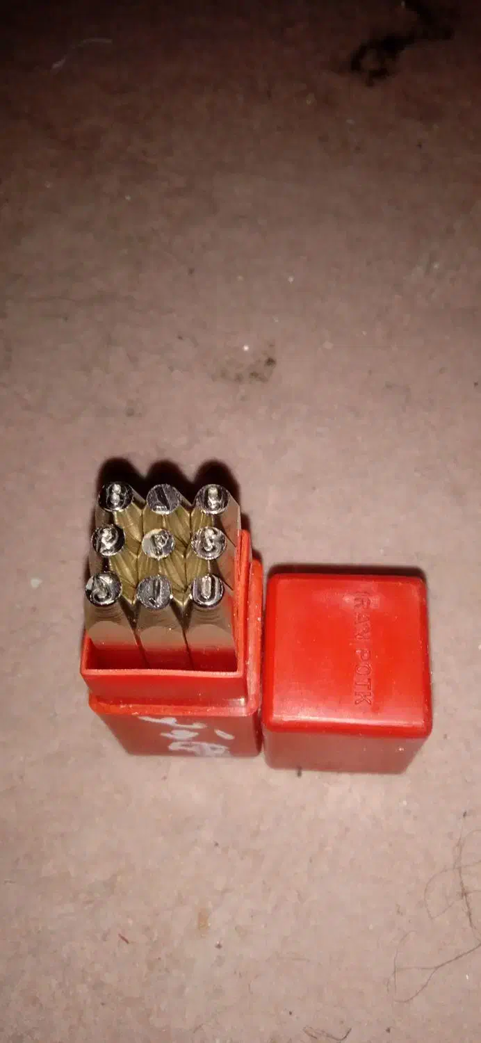 شماره کوب دستی فولادی|ابزارآلات|قرچک, باقرآباد|دیوار