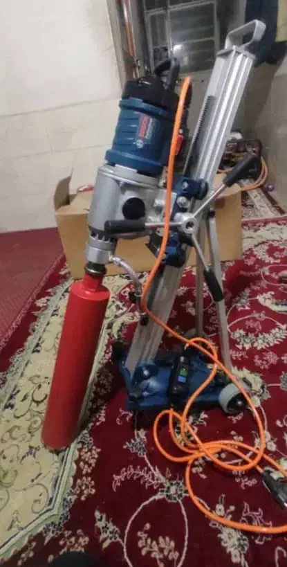 سوراخ و برش بتن کرگیری|مصالح و تجهیزات ساختمان|اردبیل, |دیوار