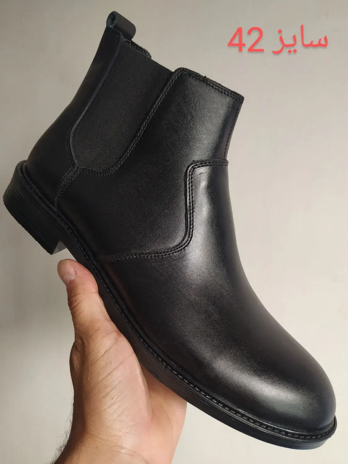 نیم بوت تمام چرم مردانه    کار پاساژی سایز 41 و 42|کیف، کفش، کمربند|اراک, |دیوار