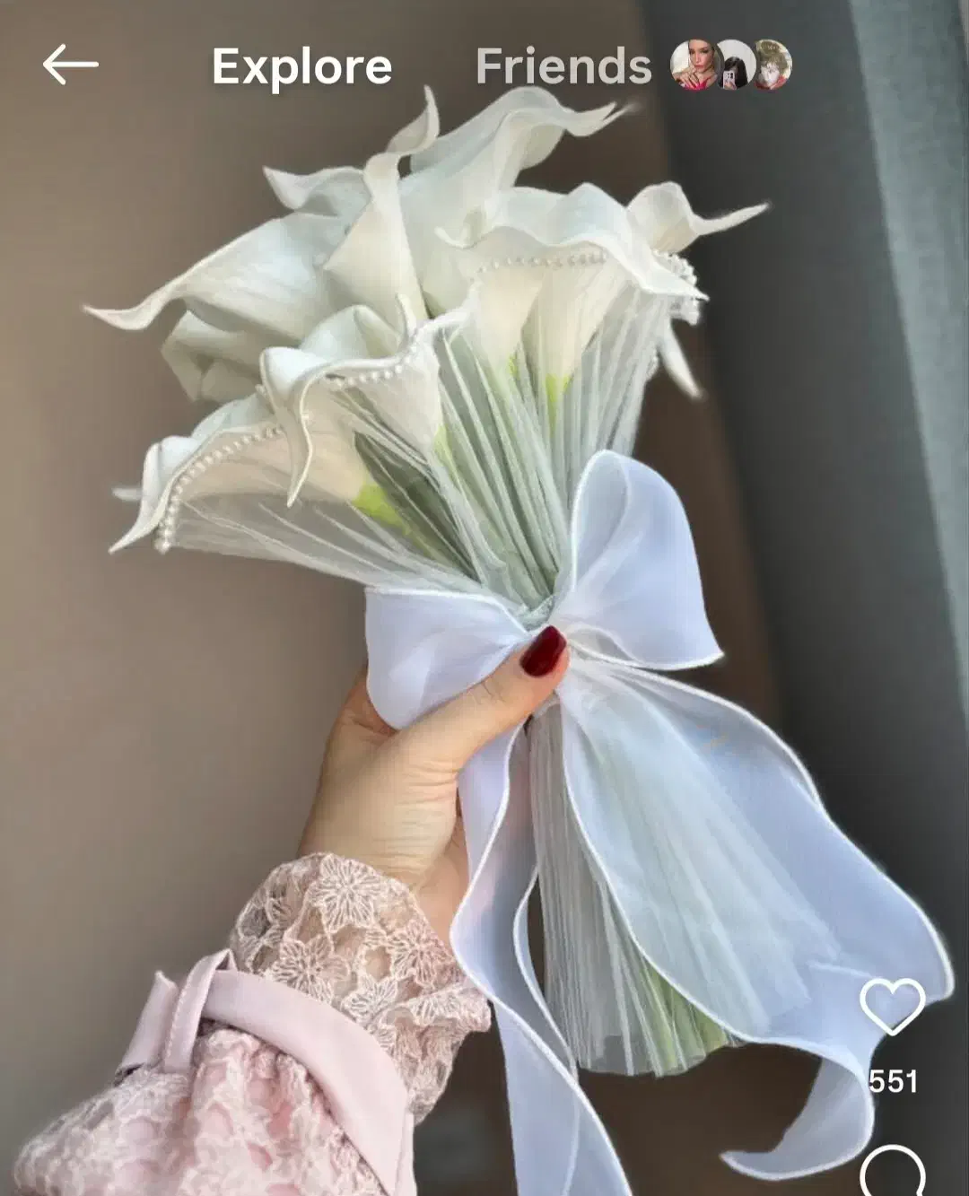 دسته گل عروس|گل مصنوعی|تهران, پرستار|دیوار