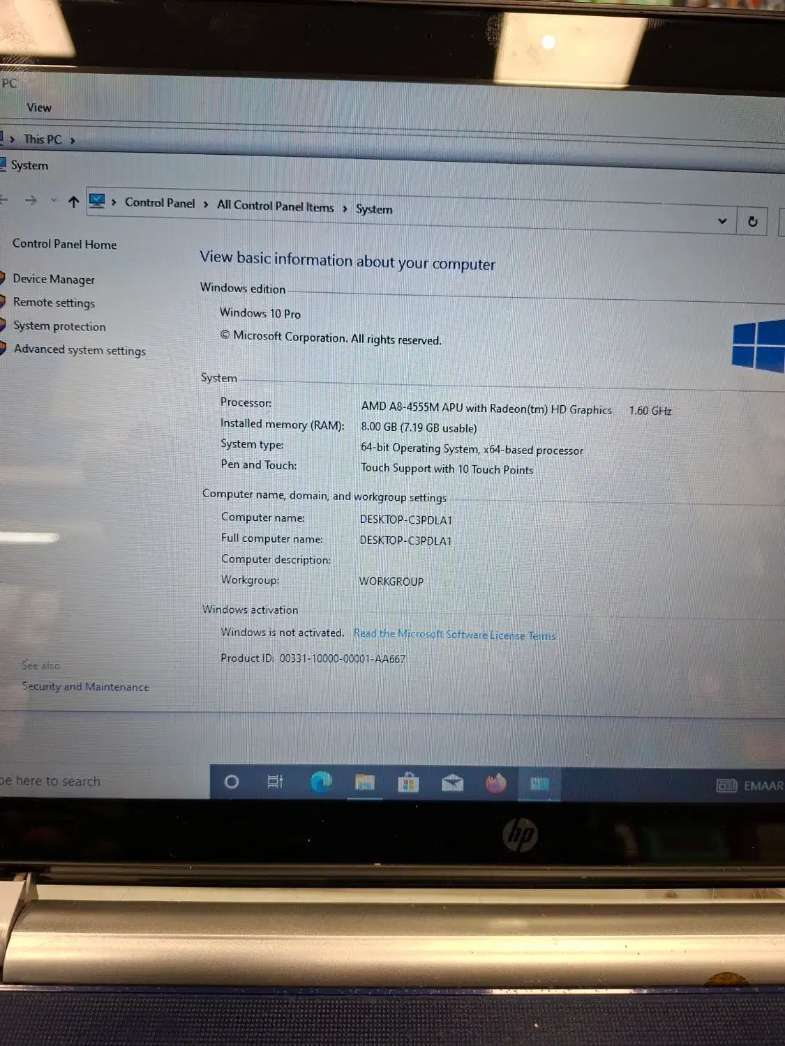 لب تاب اچ پی|رایانه همراه|مشهد, شهرک رازی (شهرک غرب)|دیوار