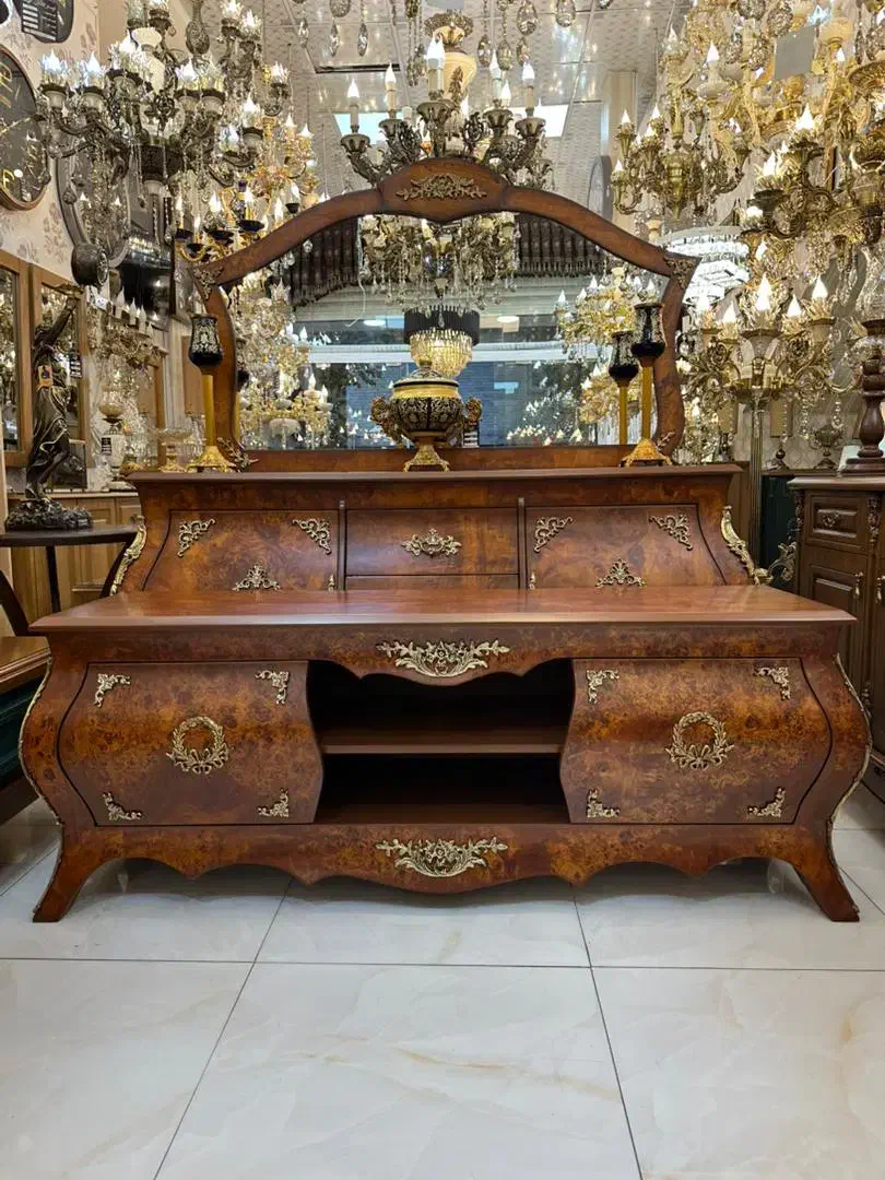 اینه کنسول میزتلوزیون|بوفه، ویترین، کنسول|کرج, حصارک پایین|دیوار