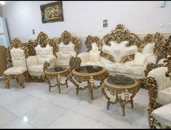 مبلمان زرین / مبل استیل /مبل راحتی / قیمت استثنایی|مبلمان خانگی و میز عسلی|فریدونشهر, |دیوار