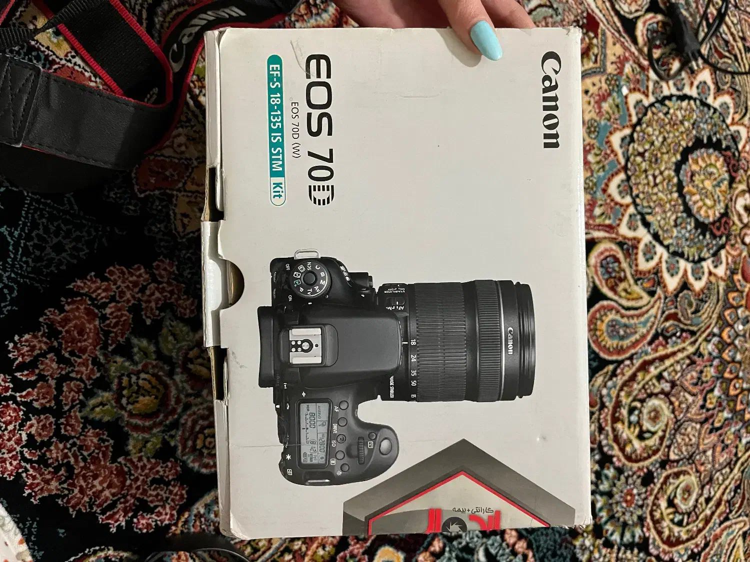 دوربین کنون 70d|دوربین عکاسی و فیلم‌برداری|چهاردانگه (تهران), |دیوار