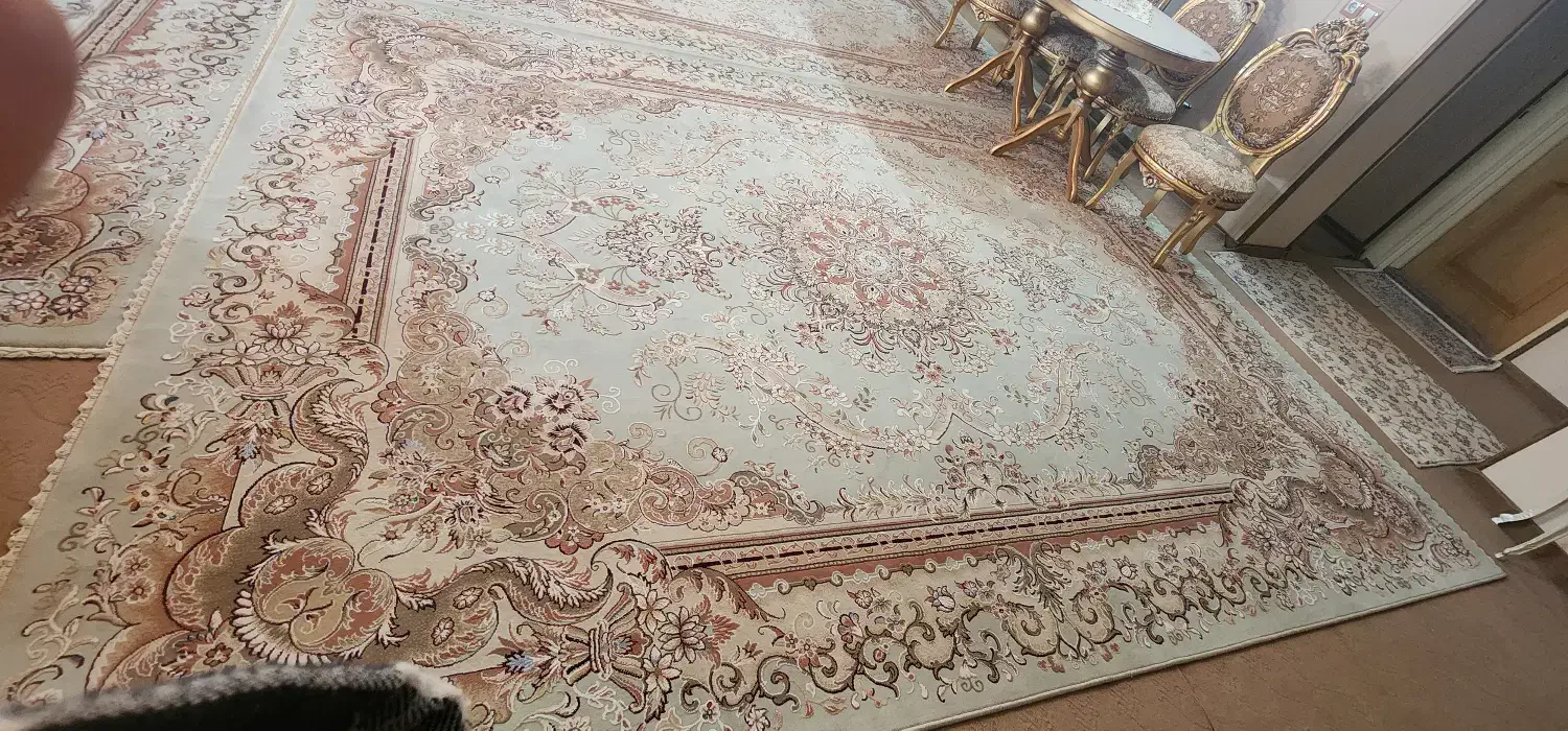 فرش گل برجسته ۱۲ متری متحد الماس ۷۰۰ شانه|فرش|اصفهان, آزادان|دیوار