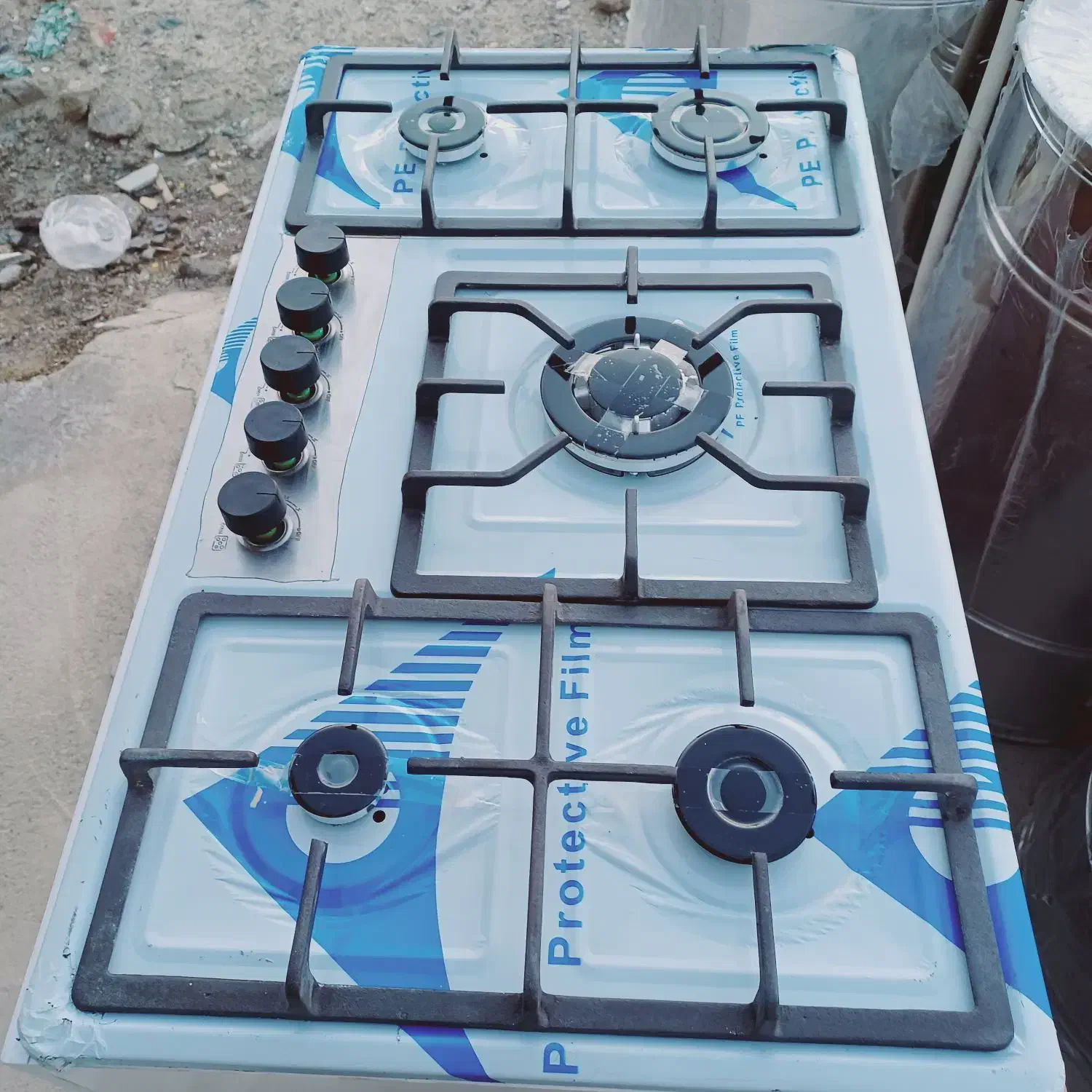 هود صفحه لمسی گاز صفحه شیشه ای و استیل پارس قاسمی|اجاق گاز و لوازم برقی پخت‌وپز|زابل, |دیوار