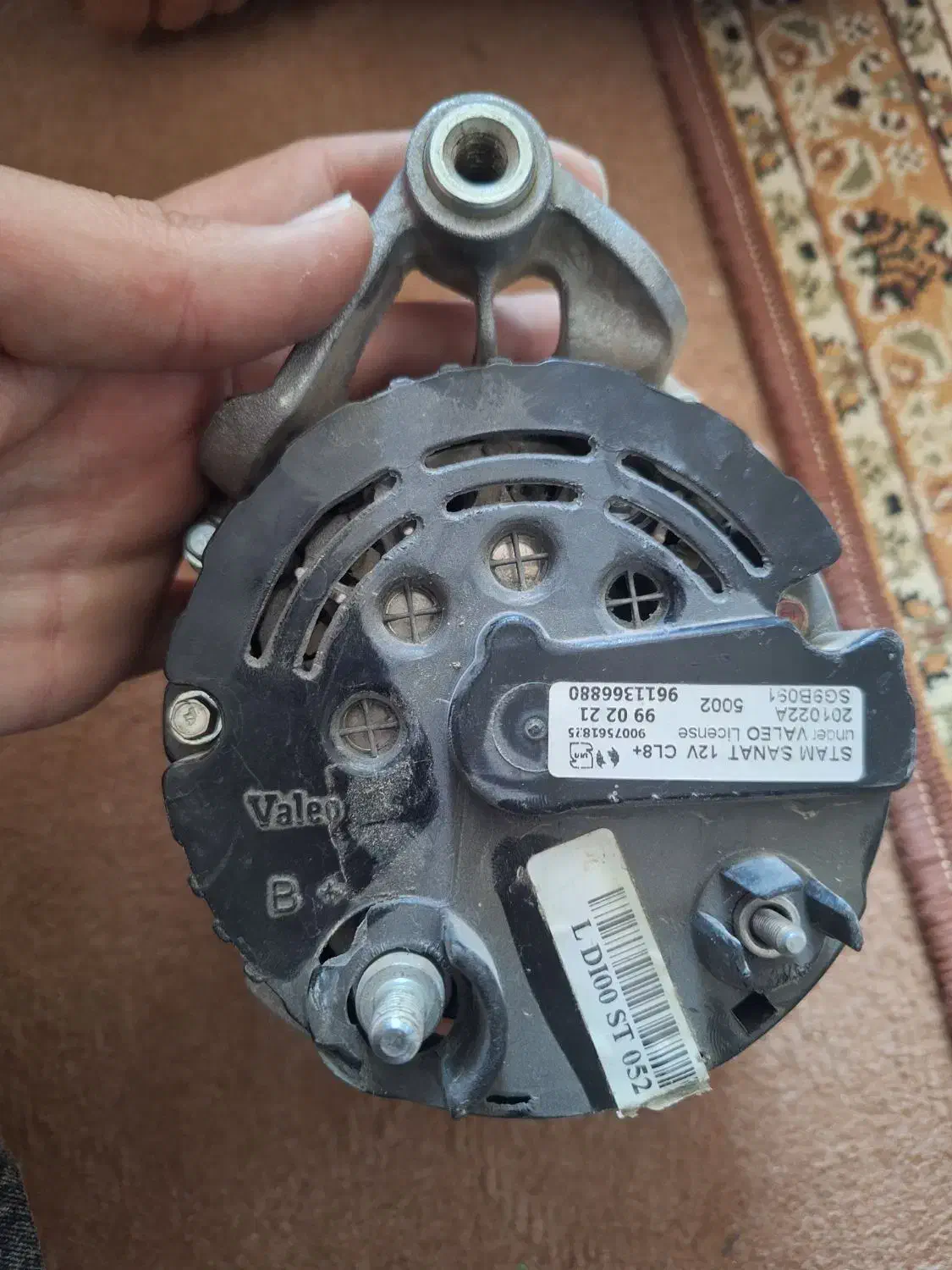 دینام پژو ۴۰۵ سالم|قطعات یدکی و لوازم جانبی|بافق, |دیوار