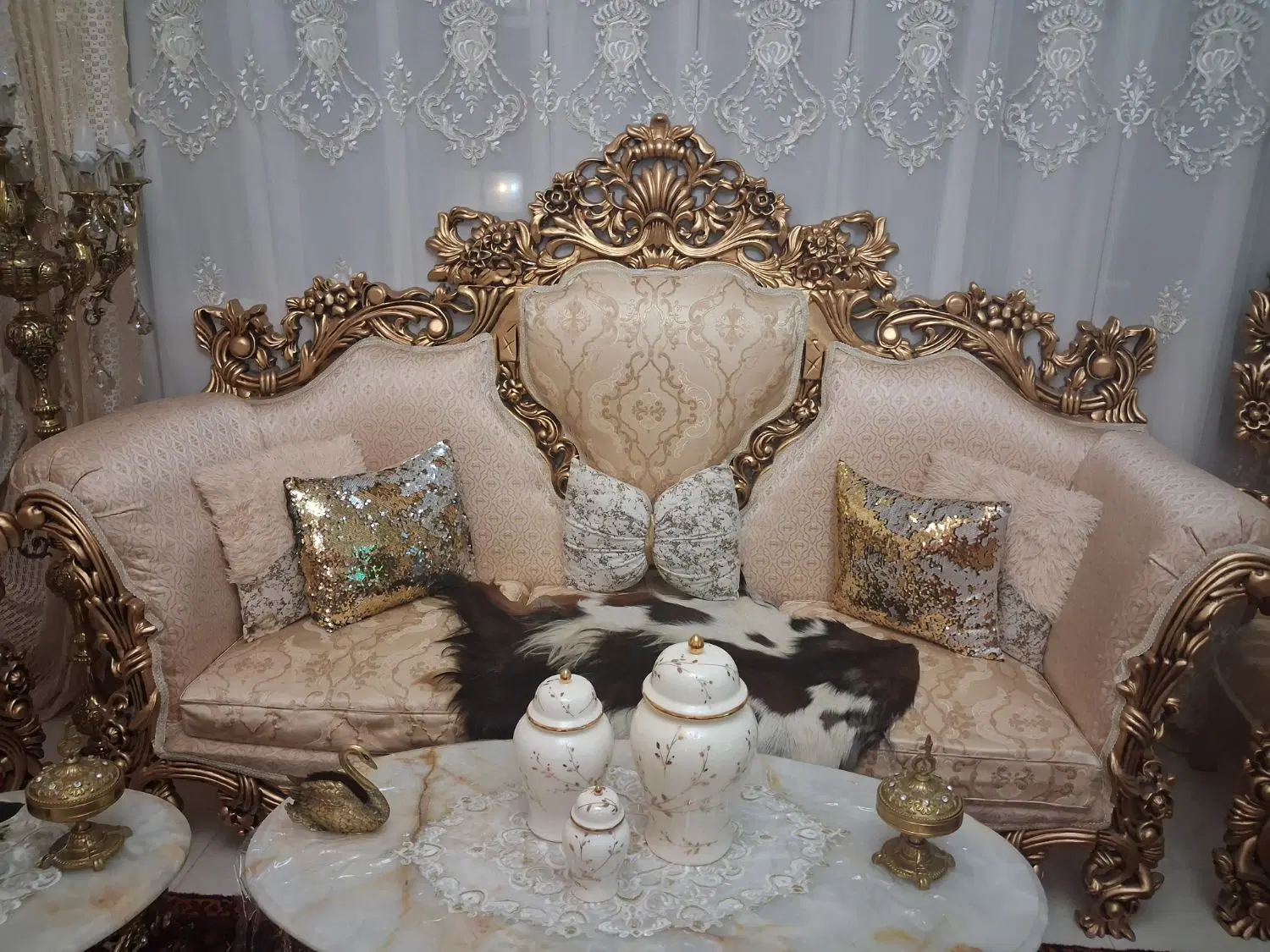 مبل سلطنتی|مبلمان خانگی و میز عسلی|تبریز, |دیوار