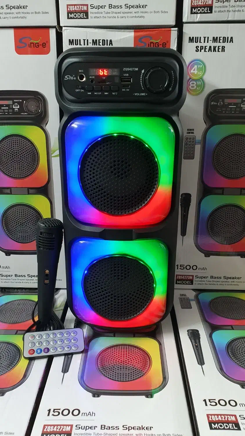 اسپیکر بلوتوثی قابل حمل ZQS-4273|پخشکننده همراه|تهران, جمهوری|دیوار