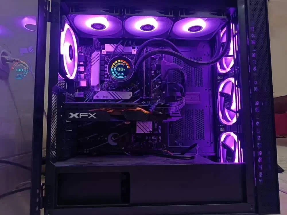 کیس گیمینگ حرفه ای در حد نو|رایانه رومیزی|کرمان, |دیوار