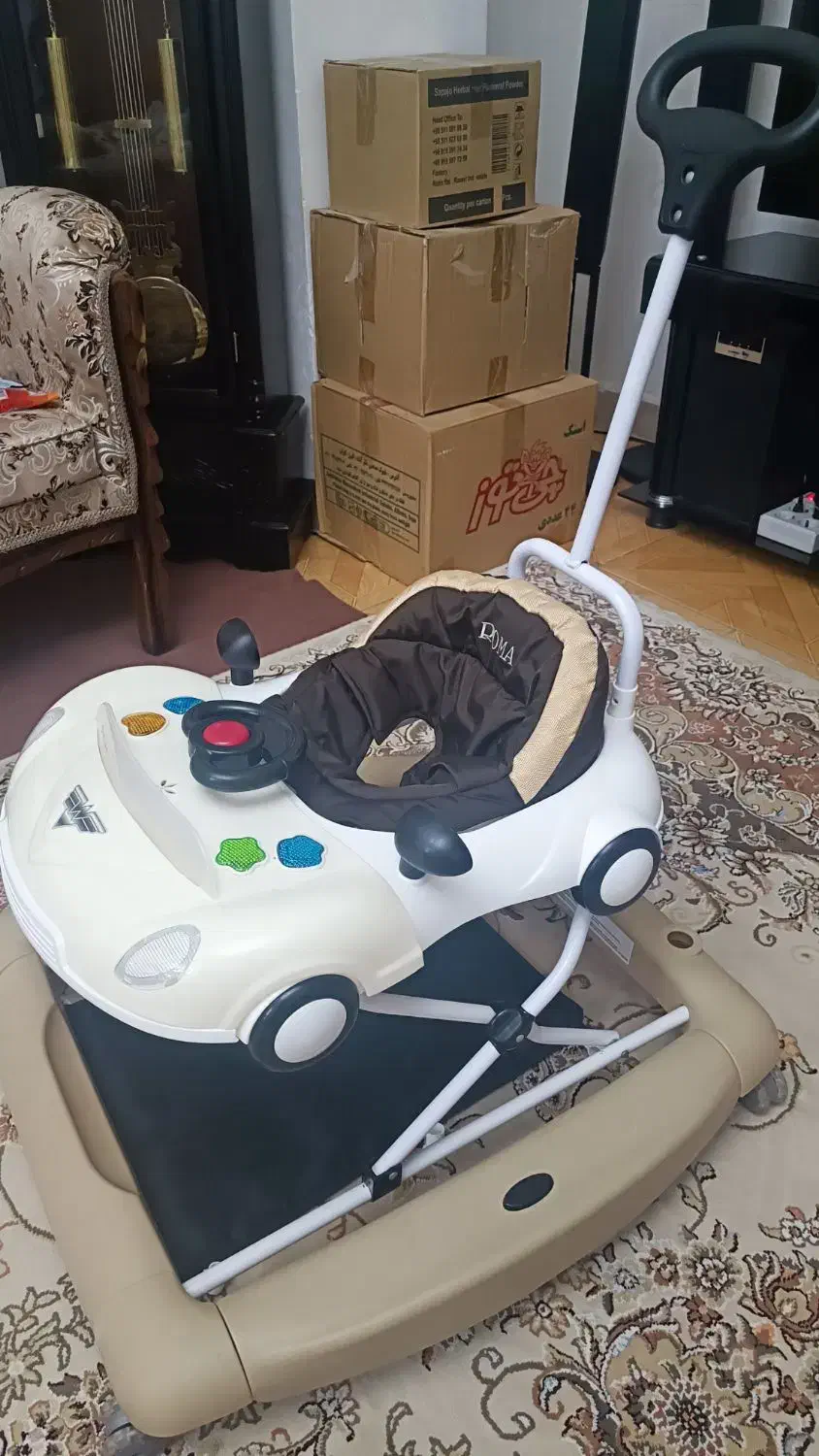 روروئک موزیکال|کالسکه و لوازم جانبی|الوند, |دیوار