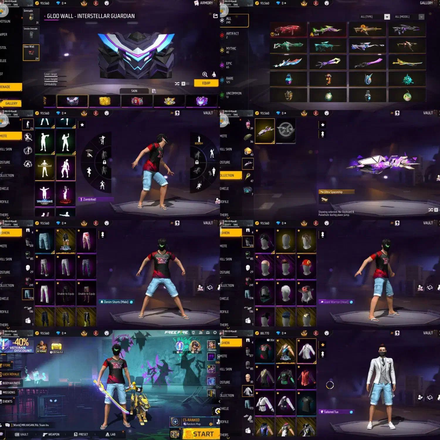 اکانت فری فایر|کنسول، بازی ویدئویی و آنلاین|بندر گناوه, |دیوار