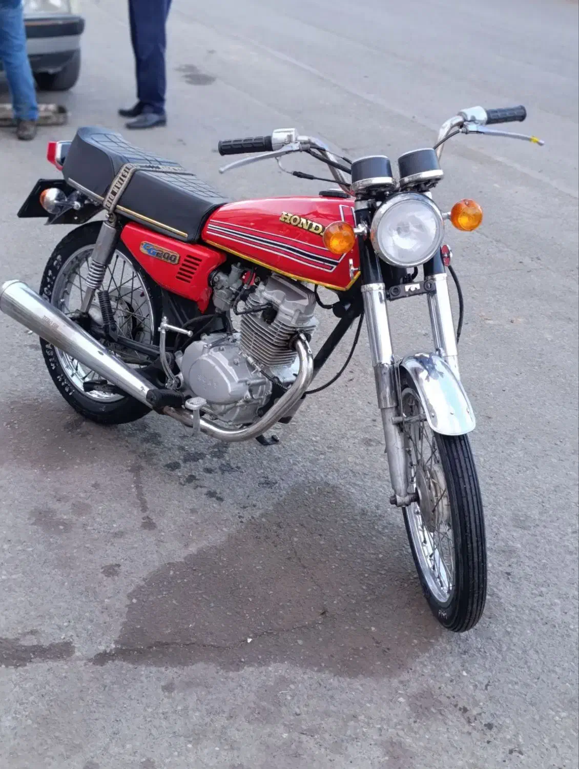 هندا مزایده CG200 مدل89|موتورسیکلت|سنندج, |دیوار