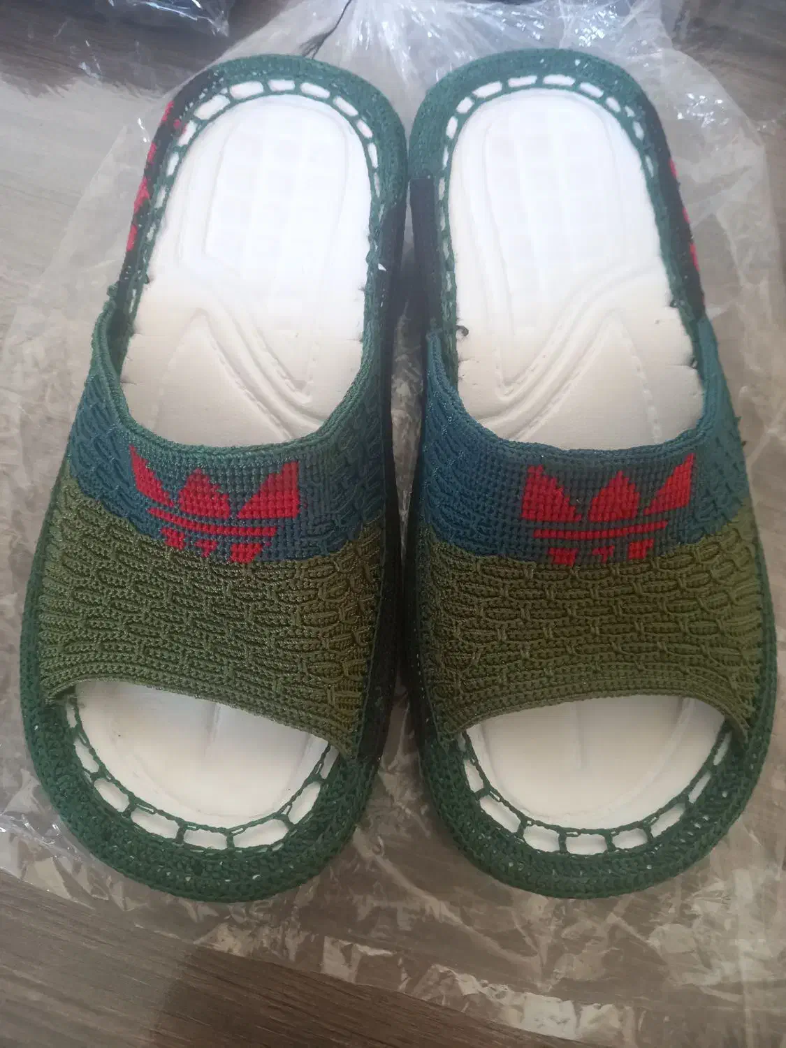 دمپایی زندان بافت|کیف، کفش، کمربند|زنجان, |دیوار