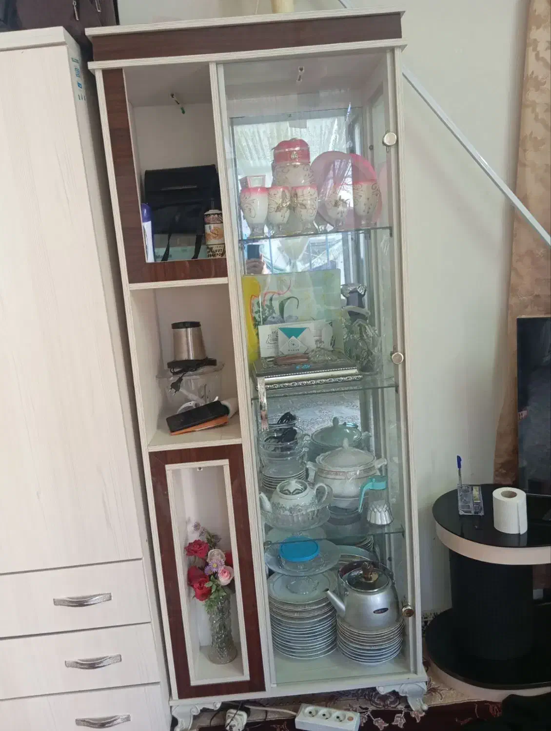 بوفه|بوفه، ویترین، کنسول|آشخانه, |دیوار