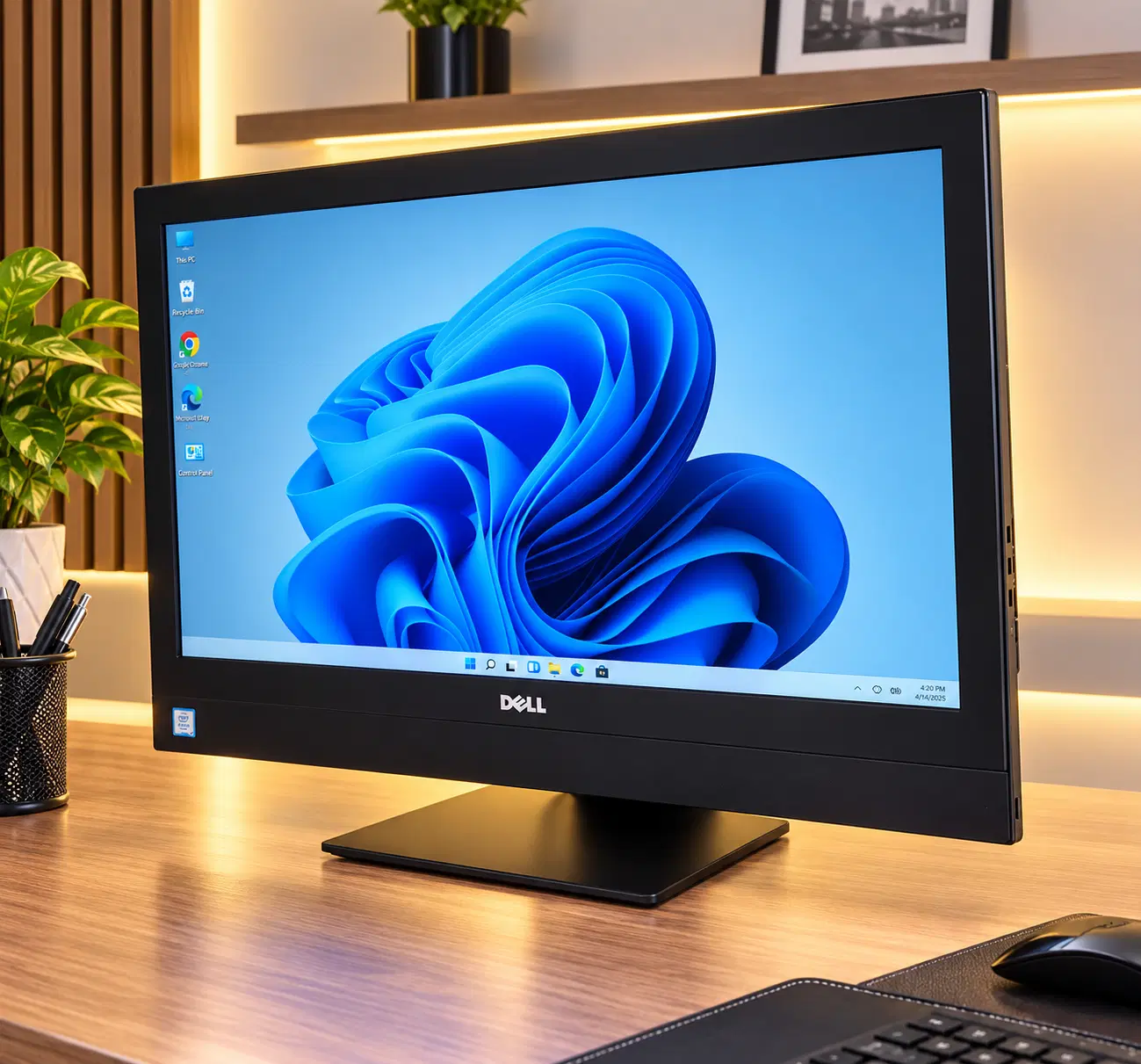 آل این وان Dell/رم8/SSD128/24inch/اداری و حسابداری|رایانه رومیزی|تهران, بلورسازی|دیوار