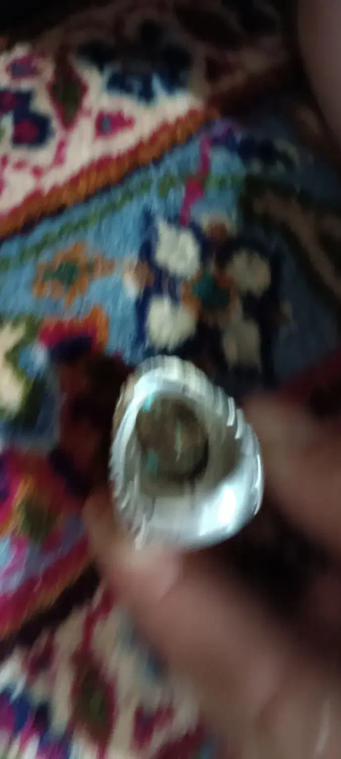 انگشتر جواهرات فیروزه نیشابور رکاب دستی آب طلا|جواهرات|میانه, |دیوار