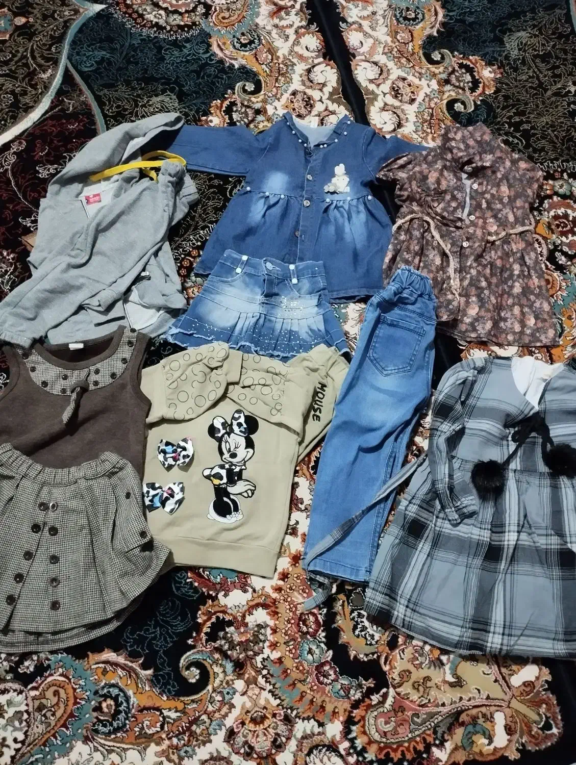 کاپشن وبلیزوشلواروپیراهن دخترانه|لباس|اشتهارد, |دیوار