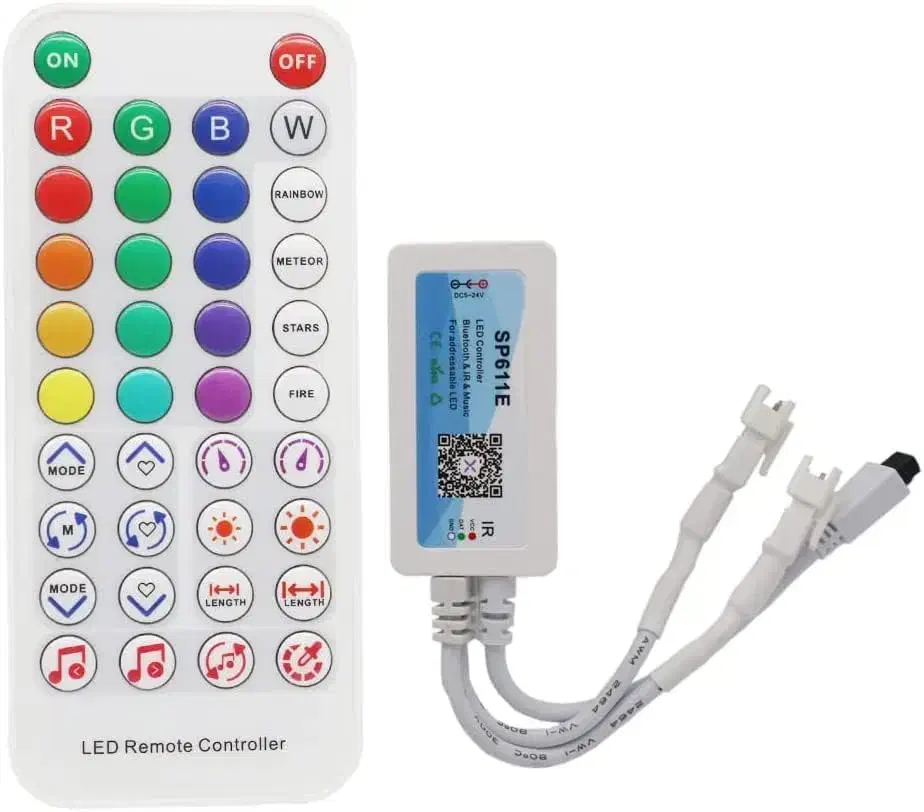 ریسه RGB آیسی دار با ریموت|ریسه و چراغ تزئینی|کرج, گلشهر|دیوار