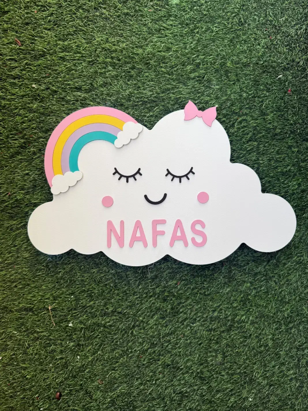 چراغ خواب کودک ابر پرگیس وود|چراغ خواب و آباژور|شیراز, شهرک گلدشت حافظ|دیوار