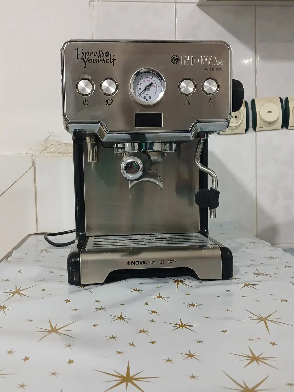 قهوه ساز نوا 128 و آسیاب قهوه نوا|سماور، چای‌ساز، قهوه‌ساز|خمینی‌شهر, |دیوار