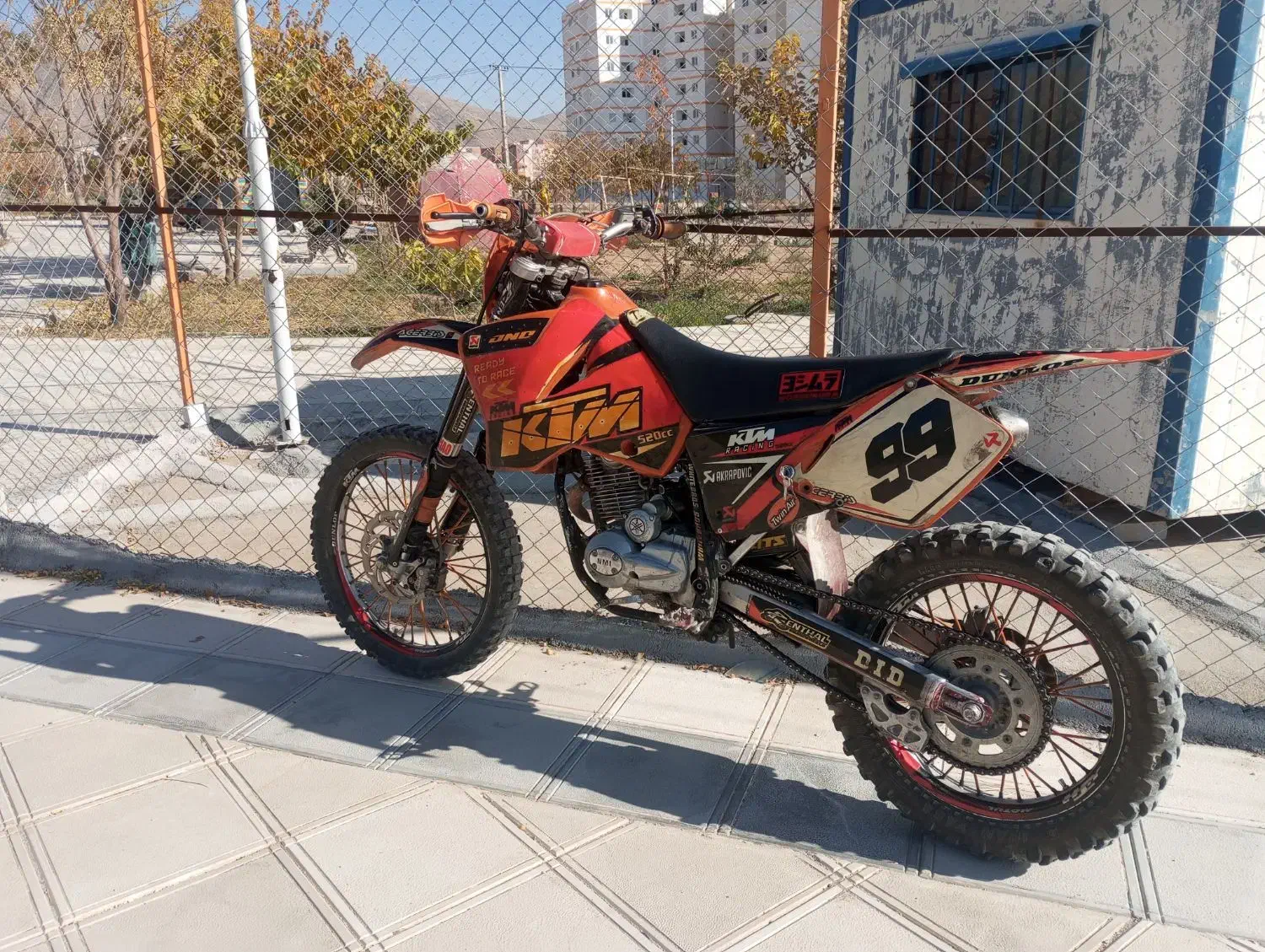 موتور کراس اندرو کی تی ام ۳۵۰ هوا خنک|موتورسیکلت|بجنورد, |دیوار