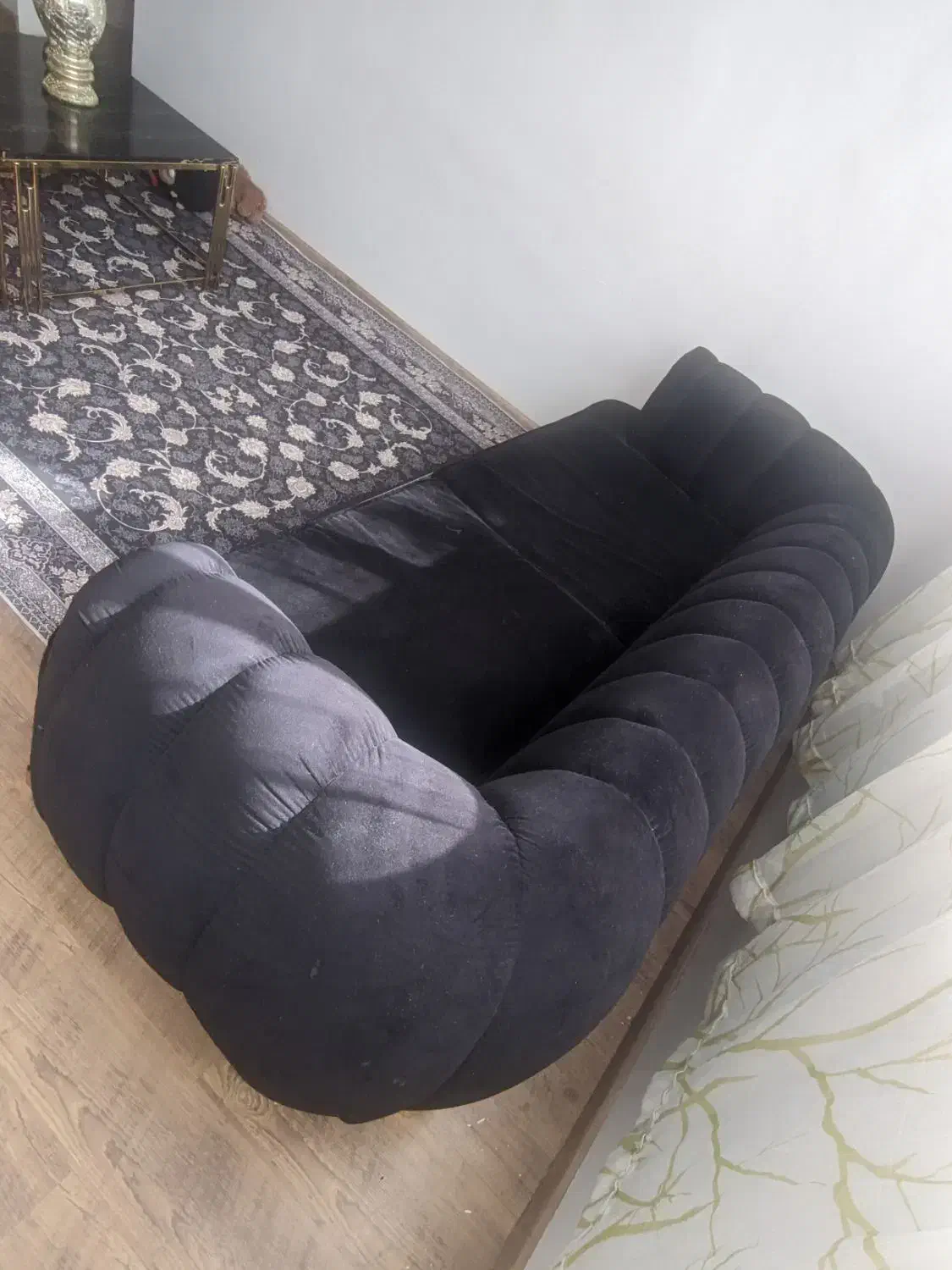 ۱ عدد چستر مشکی۳نفره مستر مبل راحتی سفارشی ساز|مبلمان خانگی و میز عسلی|تهران, مجیدیه|دیوار