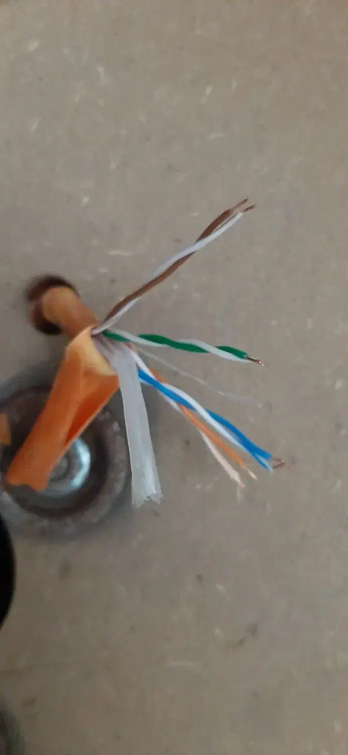 ۳کلاف کابل شبکه آکبند|مودم و تجهیزات شبکه|کرمانشاه, |دیوار