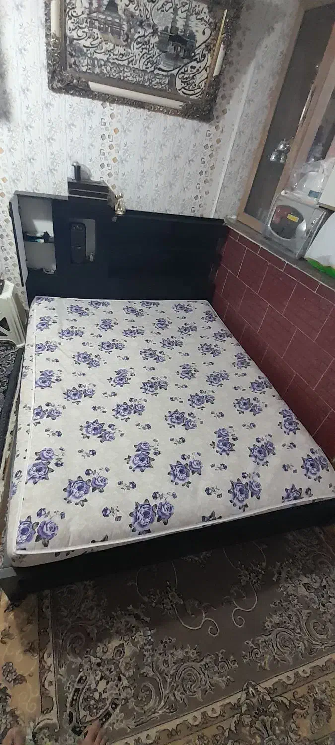 تخت دونفره|تخت و سرویس خواب|مشهد, اروند|دیوار