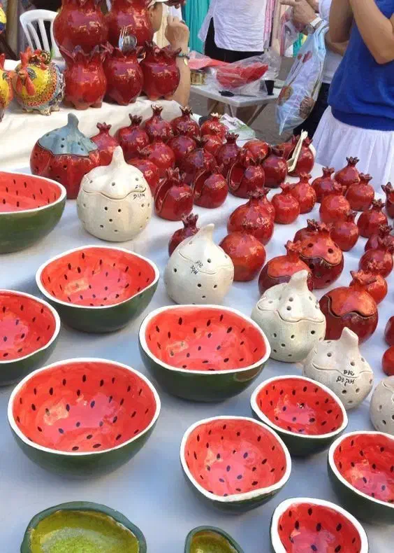 انواع ظروف یلدایی|ظروف سرو و پذیرایی|بم, |دیوار