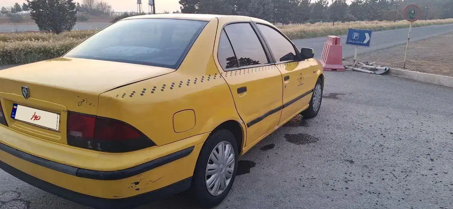 تاکسی سمند زرد گردشی مدل ۸۸|خودرو سواری و وانت|تهران, پیکان شهر|دیوار