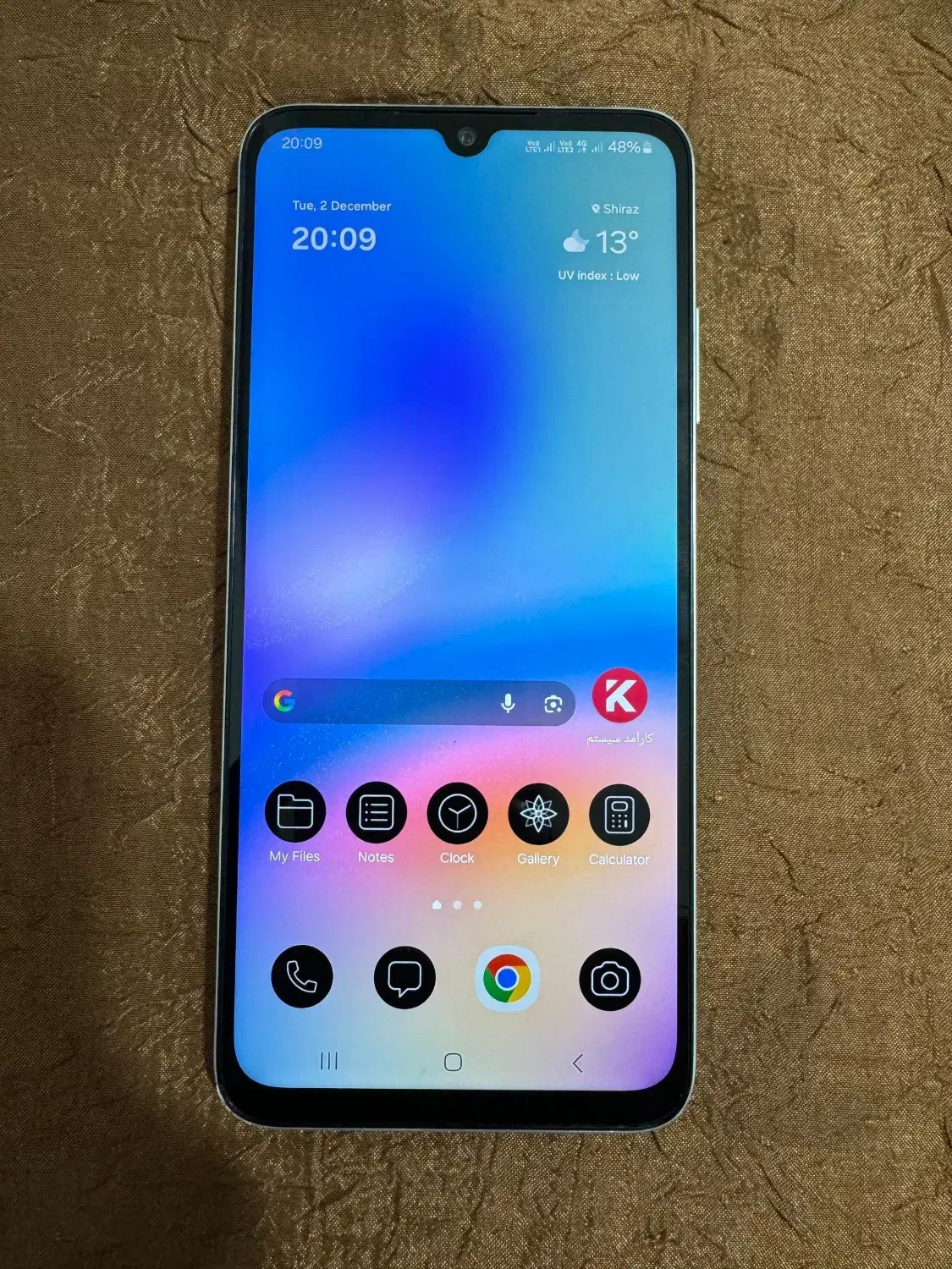 سامسونگ A 05s با آداپتور اصلی|موبایل|شیراز, کوزه گری|دیوار