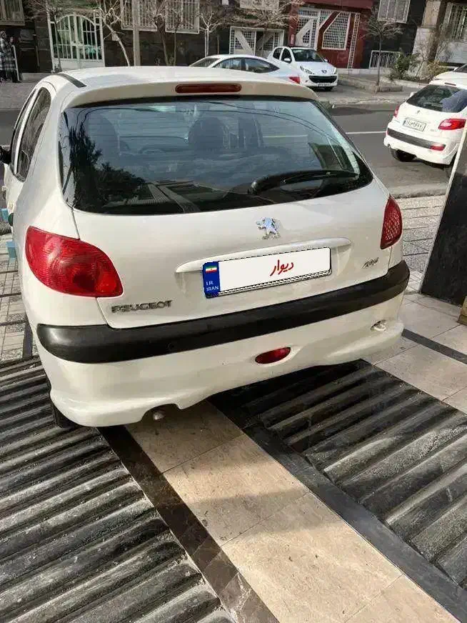 ۲۰۶ تیپ ۵ مدل اخر ۹۷|خودرو سواری و وانت|گلستان (تهران), |دیوار