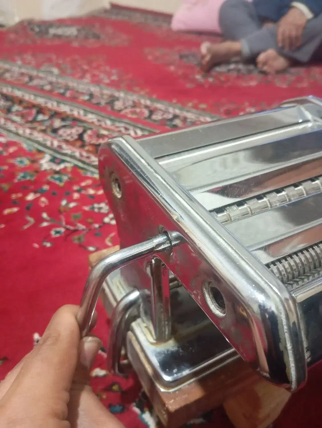 چرخ اش ایتالیایی جنس استیل|خردکن، آسیاب، غذاساز|اسفراین, |دیوار