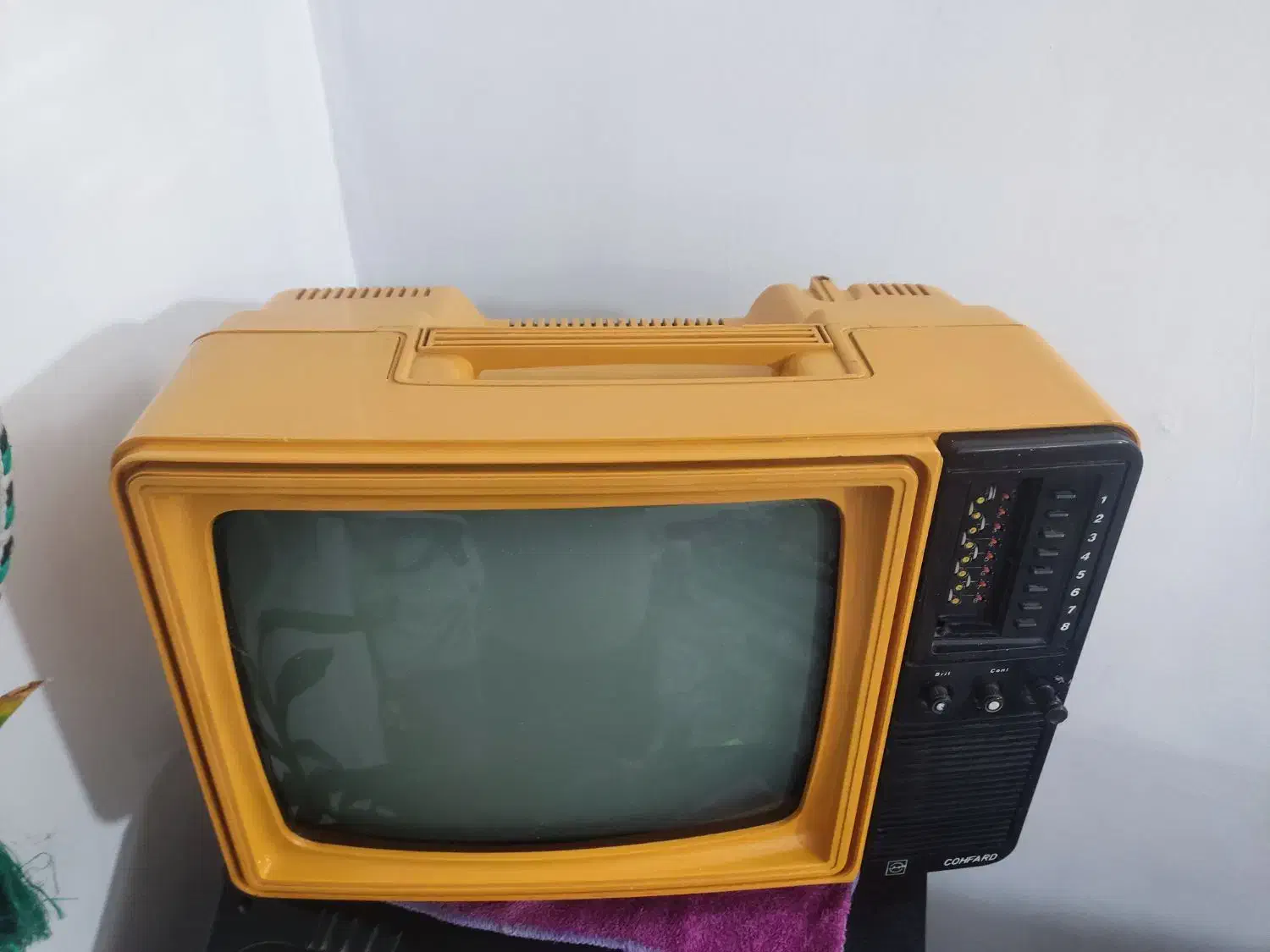 تلویزیون سیاه وسفید قدیمی شهاب|تلویزیون و پروژکتور|تهران, نعمتآباد|دیوار