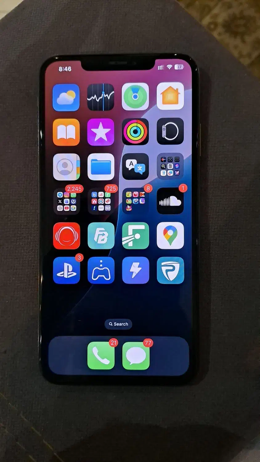 XS Max 256G Gold|موبایل|کرج, باغستان|دیوار