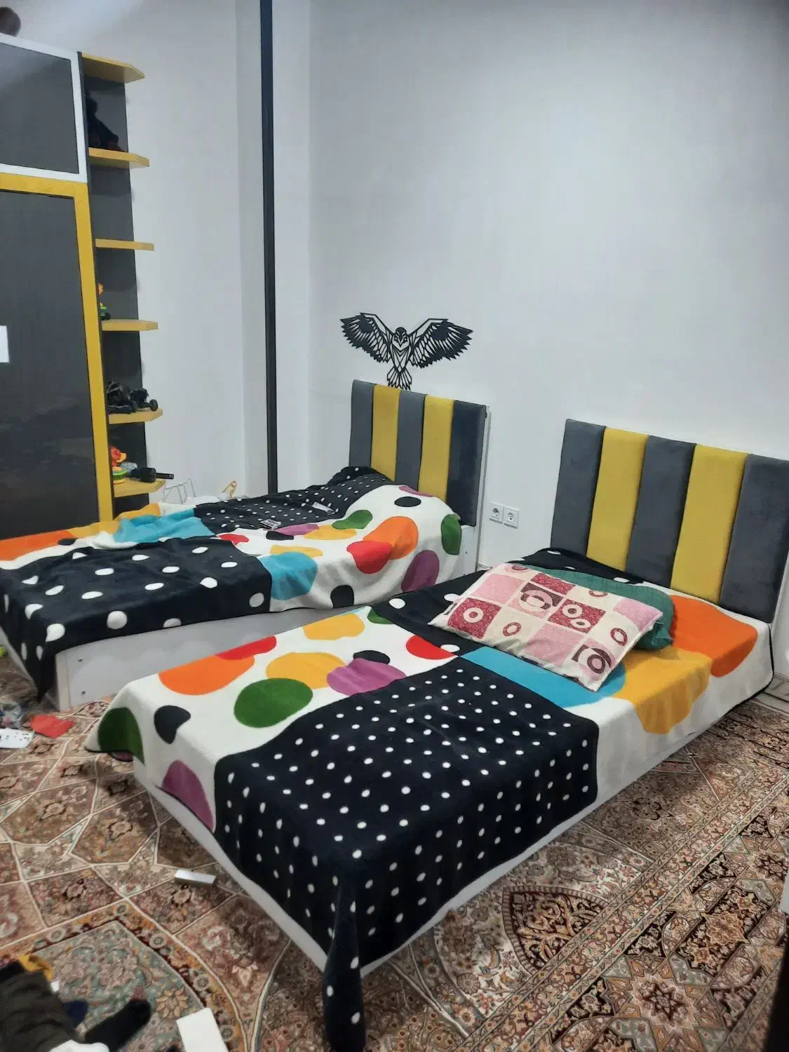 تخت و کمد بچه|تخت و سرویس خواب|شاهینشهر, نسیم ۵|دیوار