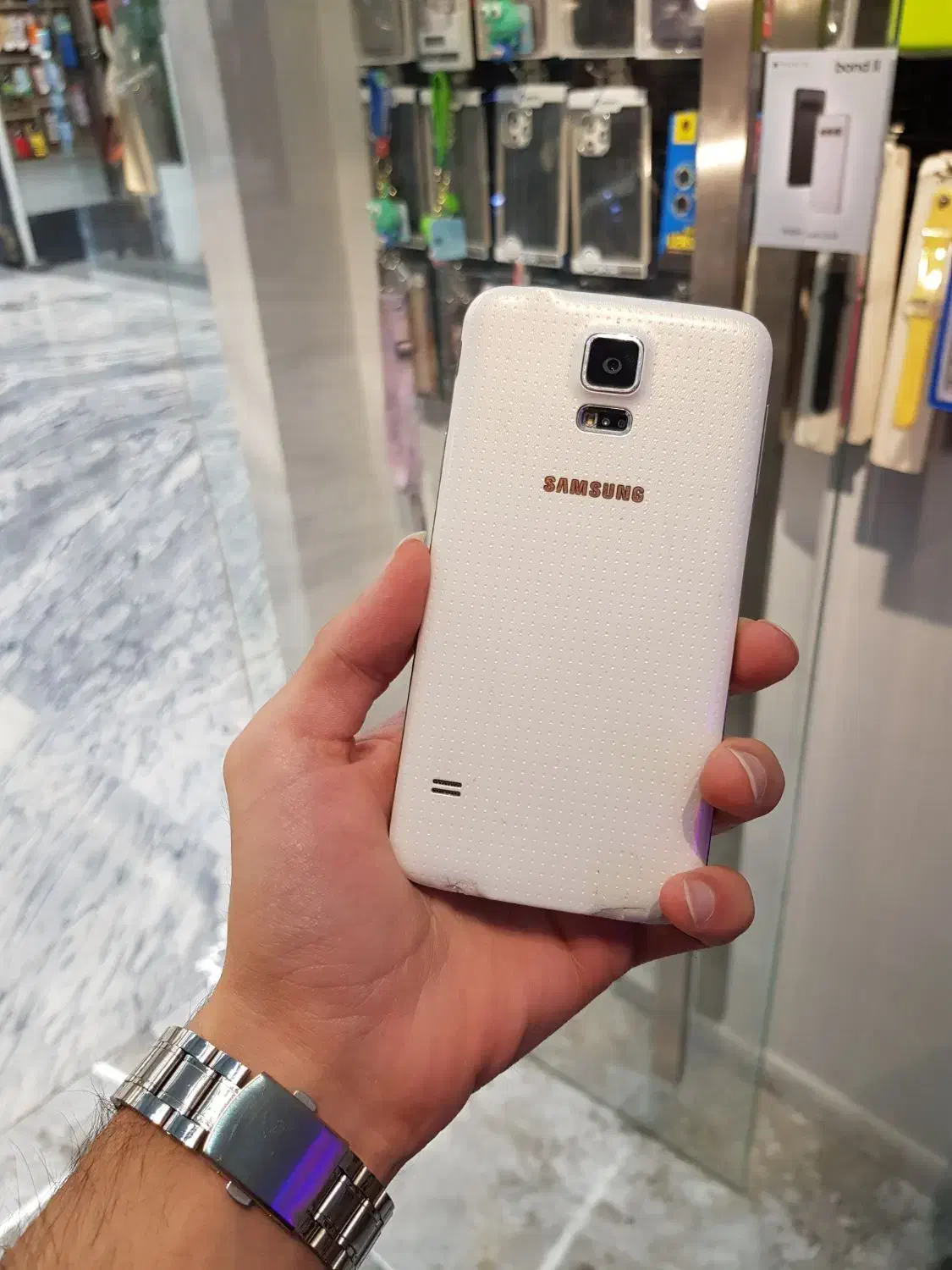 سامسونگ S5 سفید حافظه ۱۶ گیگ|موبایل|تهران, صادقیه|دیوار
