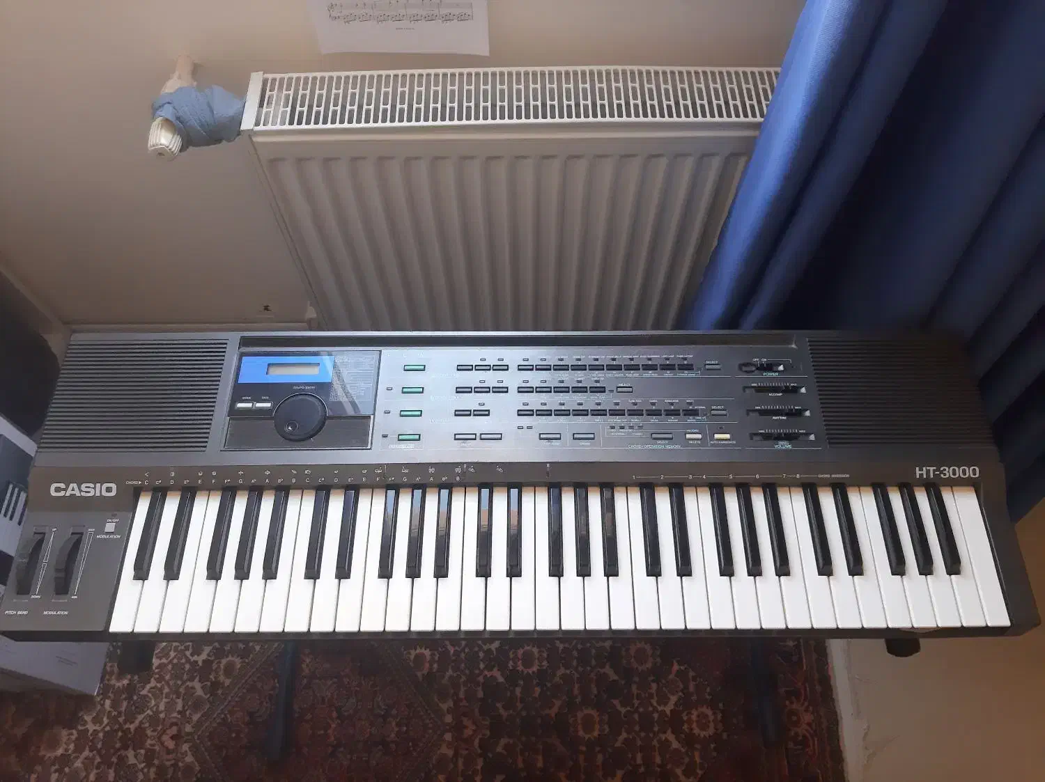 کیبورد(سینتی سایزر) کاسیو مدل HT3000|پیانو، کیبورد، آکاردئون|فردیس, فردیس|دیوار