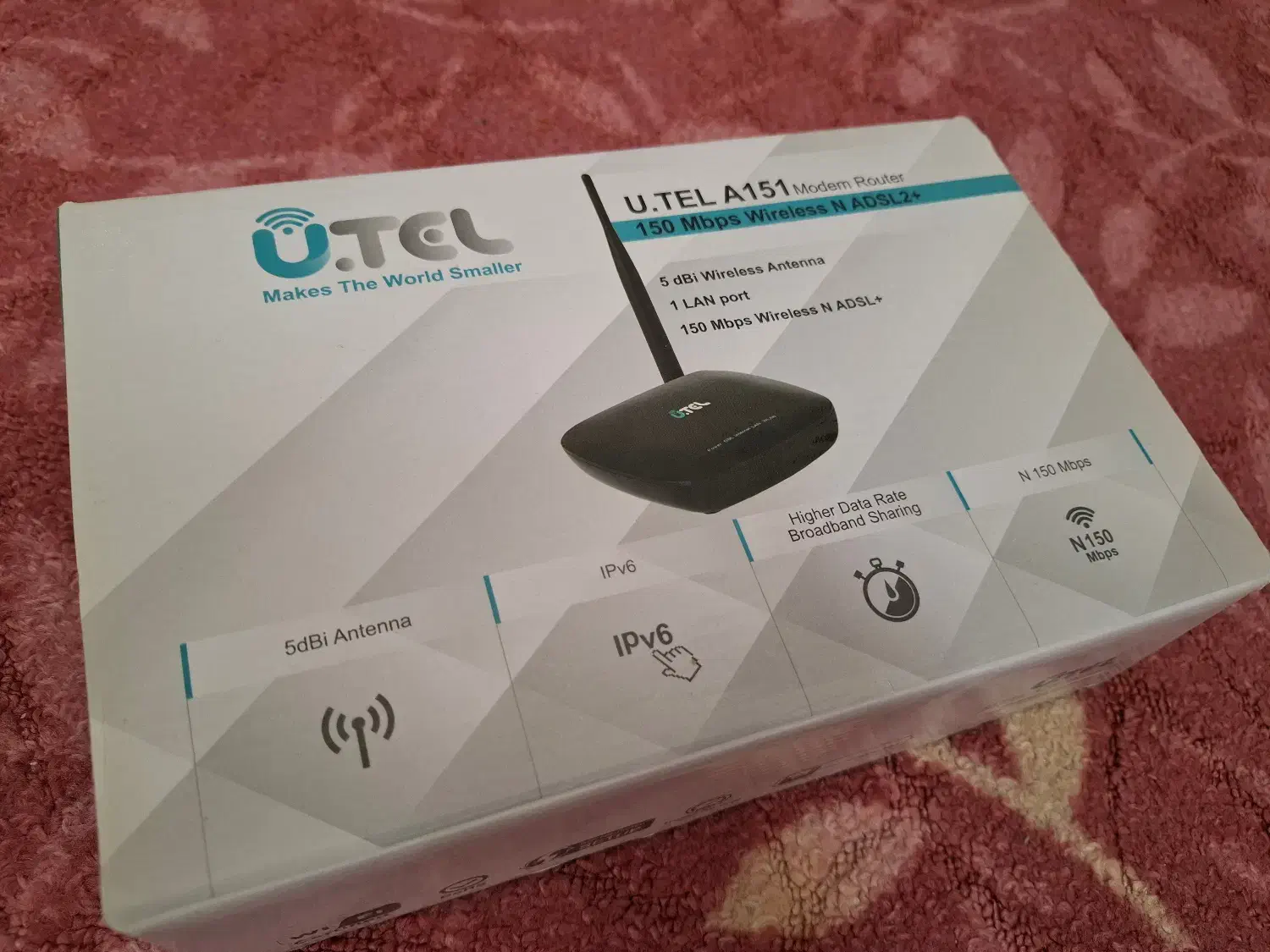 مودم UTEL مدل A151 کارکرده|مودم و تجهیزات شبکه|قم, چهار امامزاده|دیوار