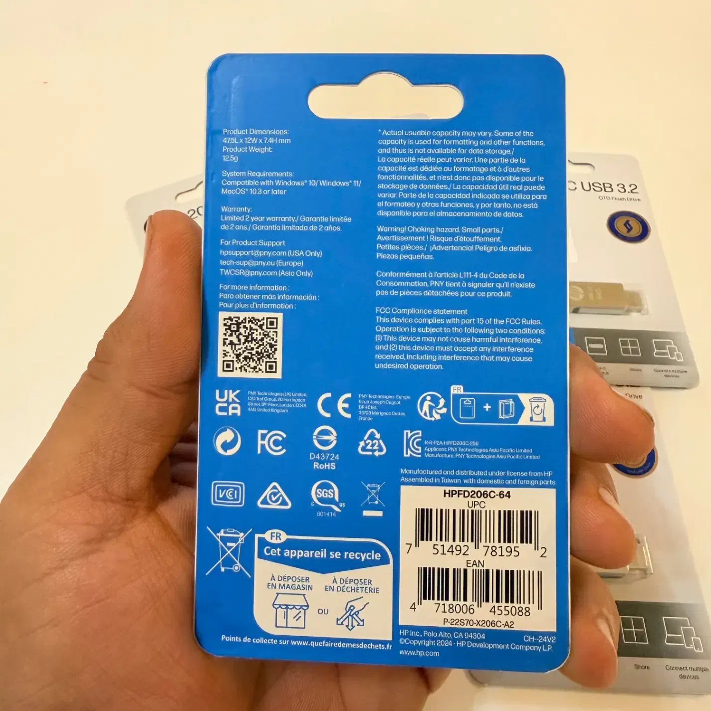 فلش مموری hp x206c usb 3.2|لوازم جانبی موبایل و تبلت|تهران, پرستار|دیوار