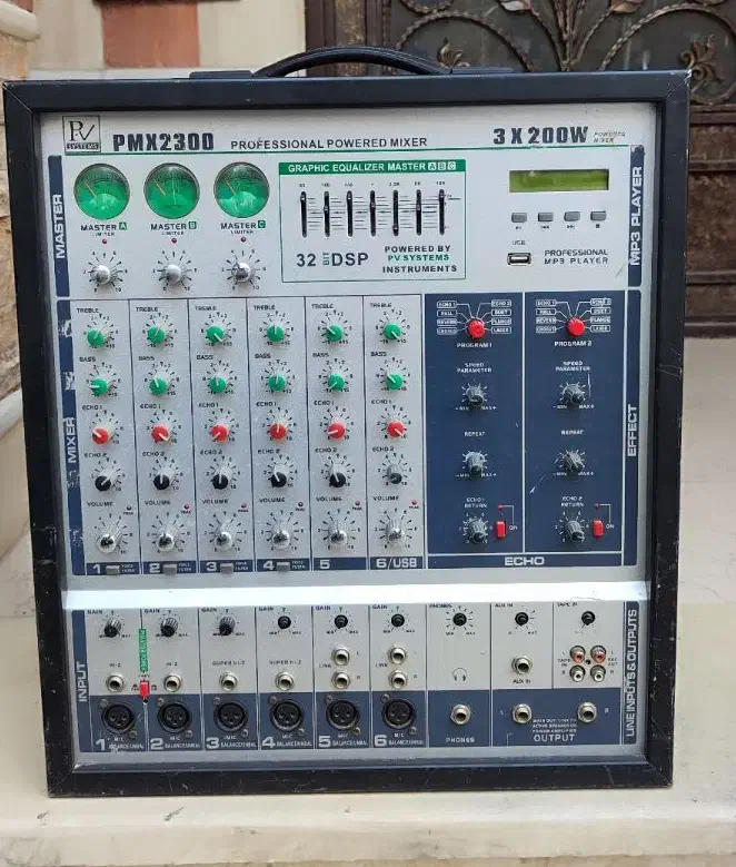 اکو پاور میکسر پی وی|سیستم صوتی خانگی|رباط‌کریم, رباط‌کریم|دیوار