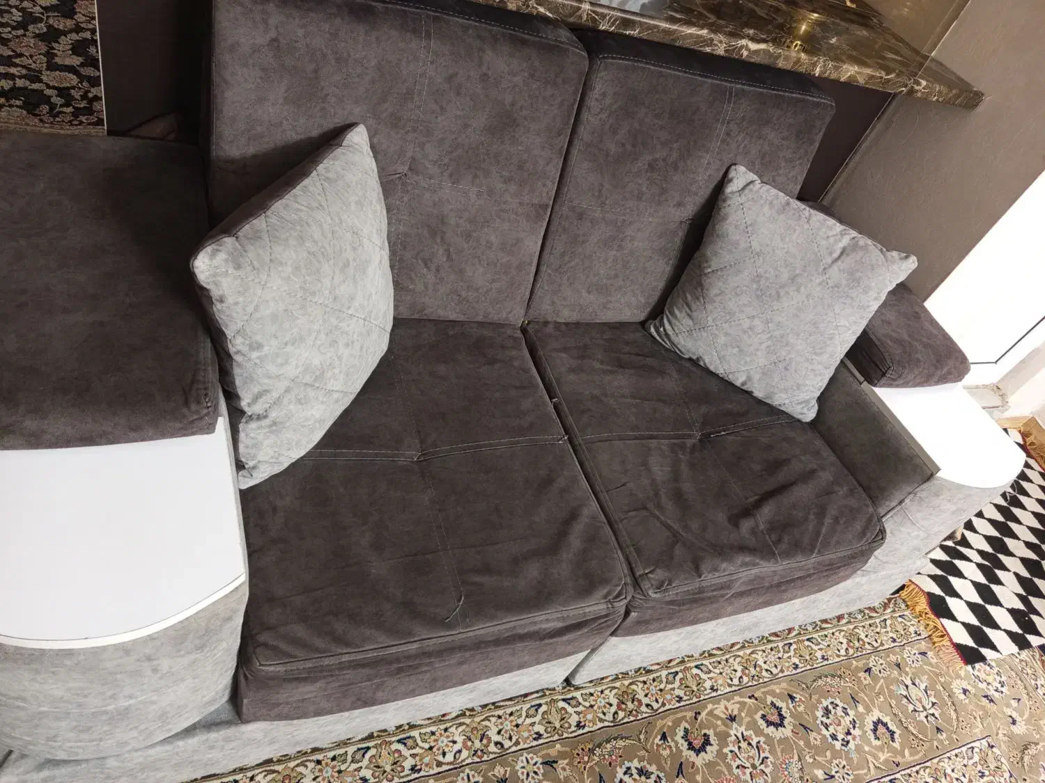 مبل 7نفره|مبلمان خانگی و میز عسلی|تهران, کیانشهر|دیوار