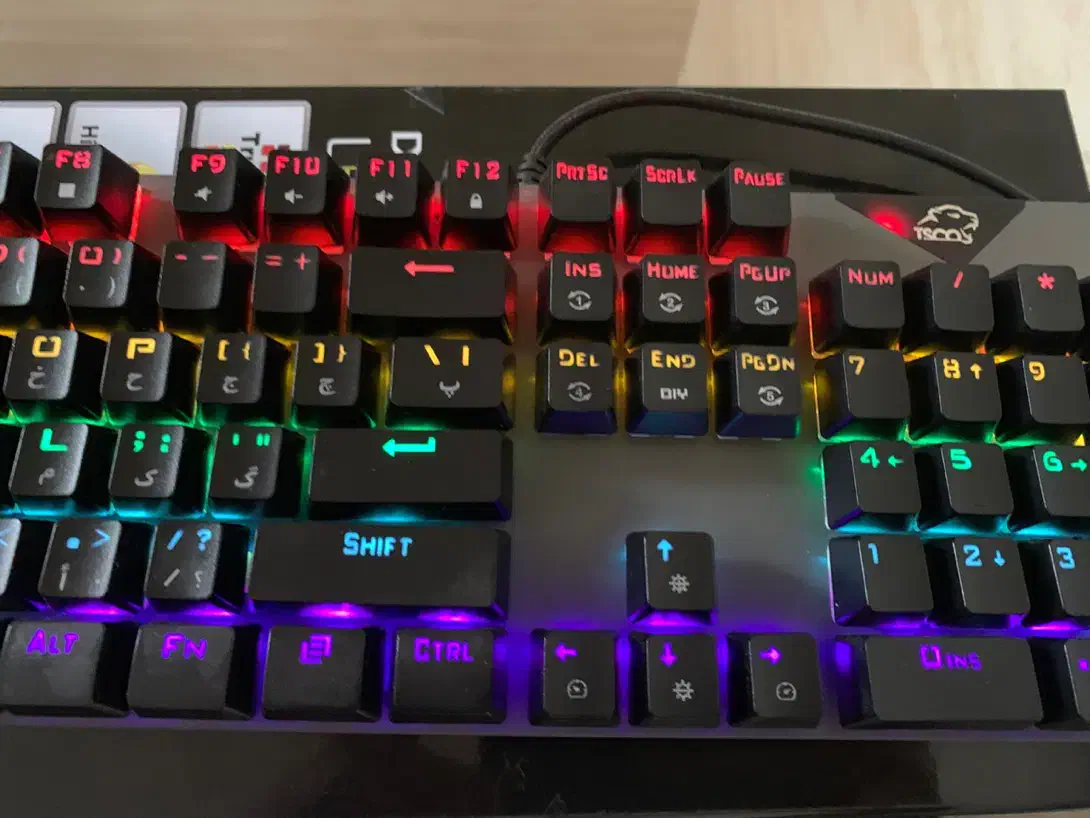 کیبورد tsco GK 8130|قطعات و لوازم جانبی رایانه|مشهد, رضاییه|دیوار