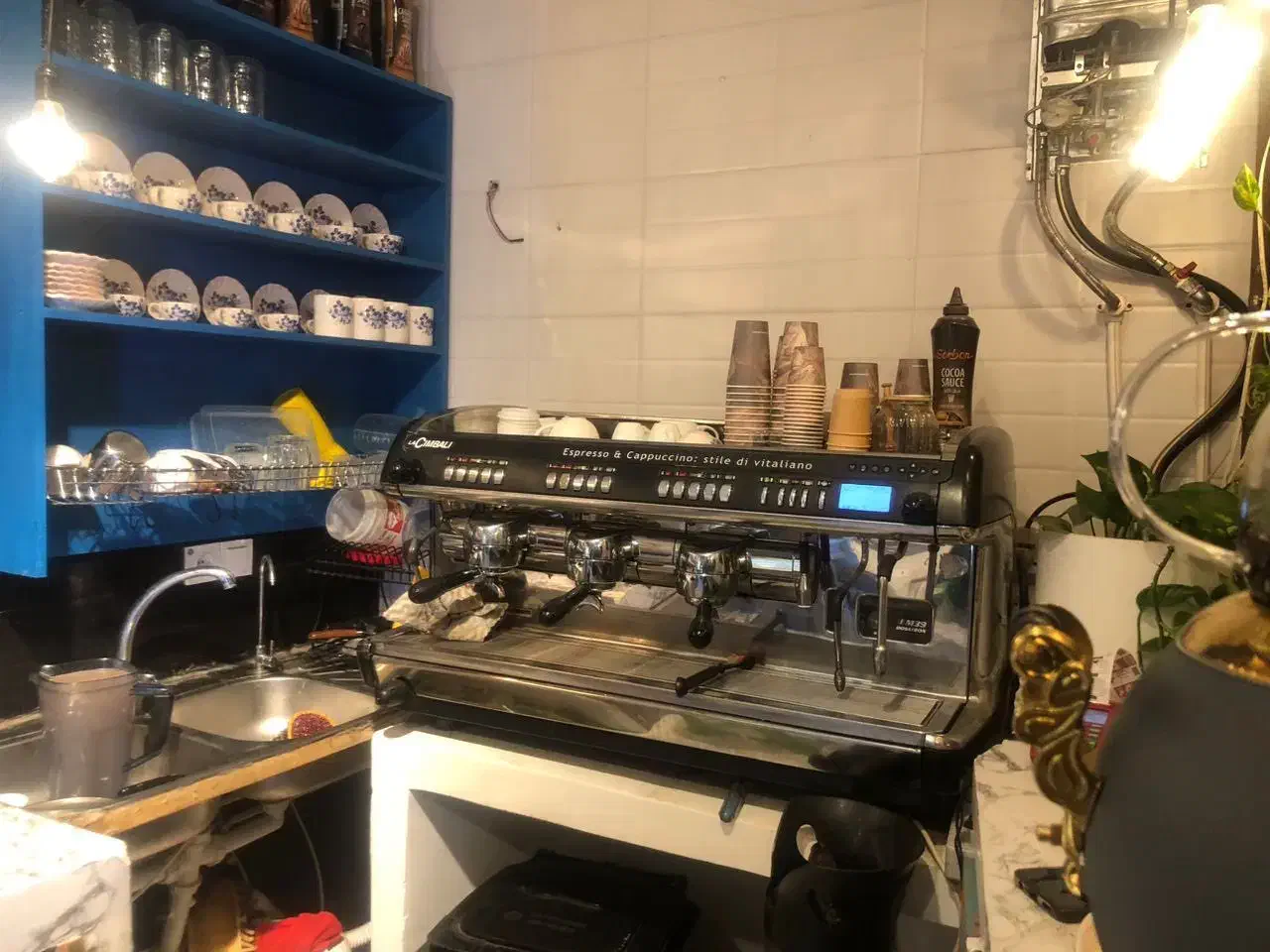 دستگاه اسپرسو جیمبالی سه گروپ دوساترون|کافیشاپ و رستوران|قزوین, |دیوار