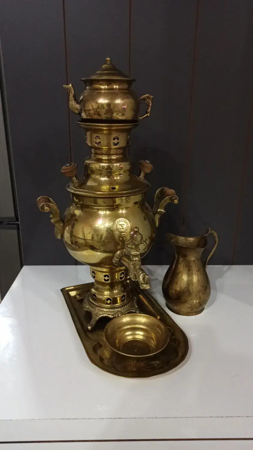 سلام سماوربرنز|سماور، چای‌ساز، قهوه‌ساز|میانه, |دیوار