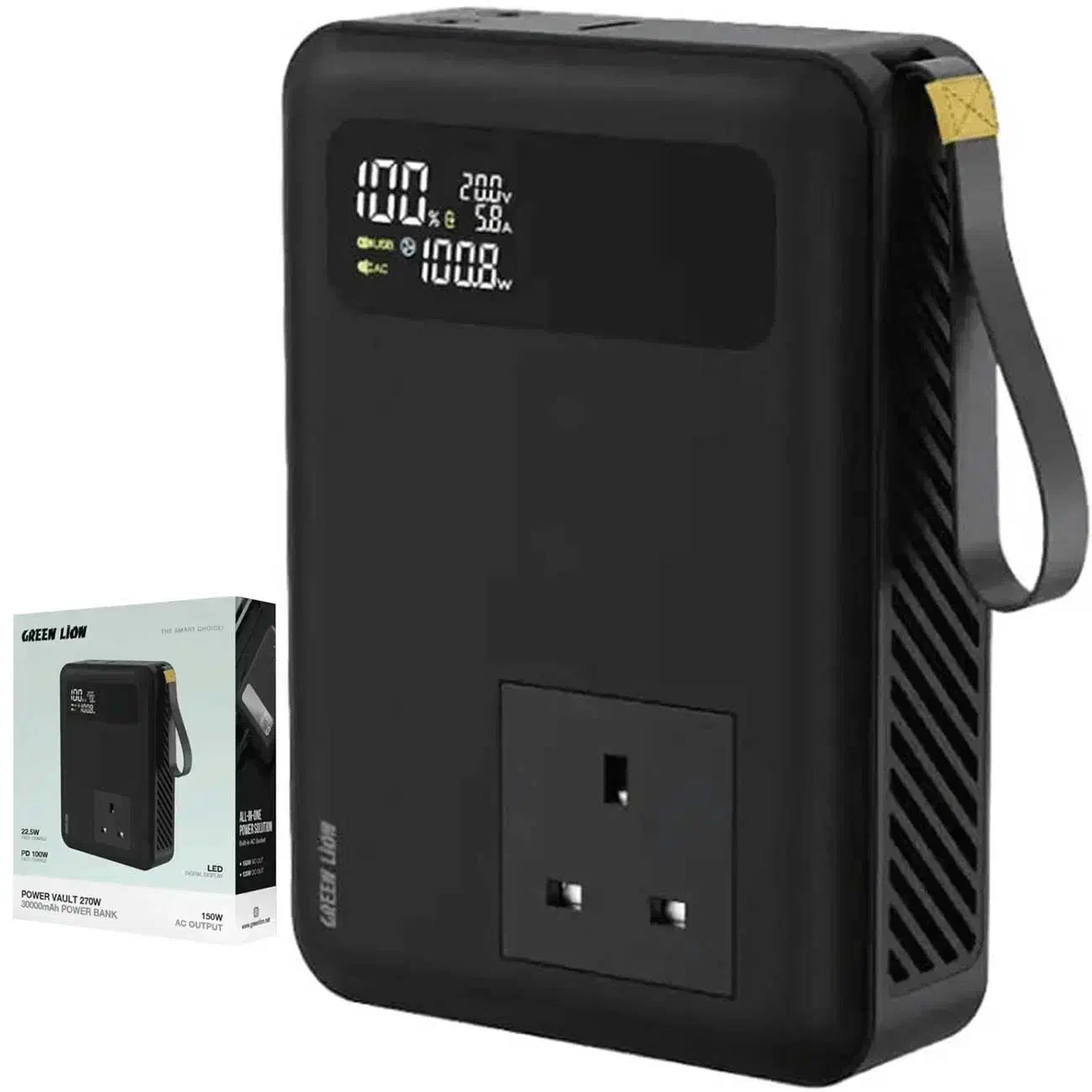 پاوربانک برق ۲۲۰ ولت با توان ۲۷۰ وات گرین لاین|لوازم جانبی موبایل و تبلت|اصفهان, خانه اصفهان|دیوار